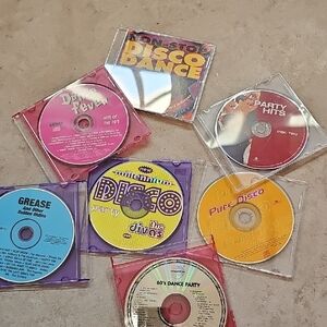Music  CDs Disco 60s 70s 80s Set Of 7